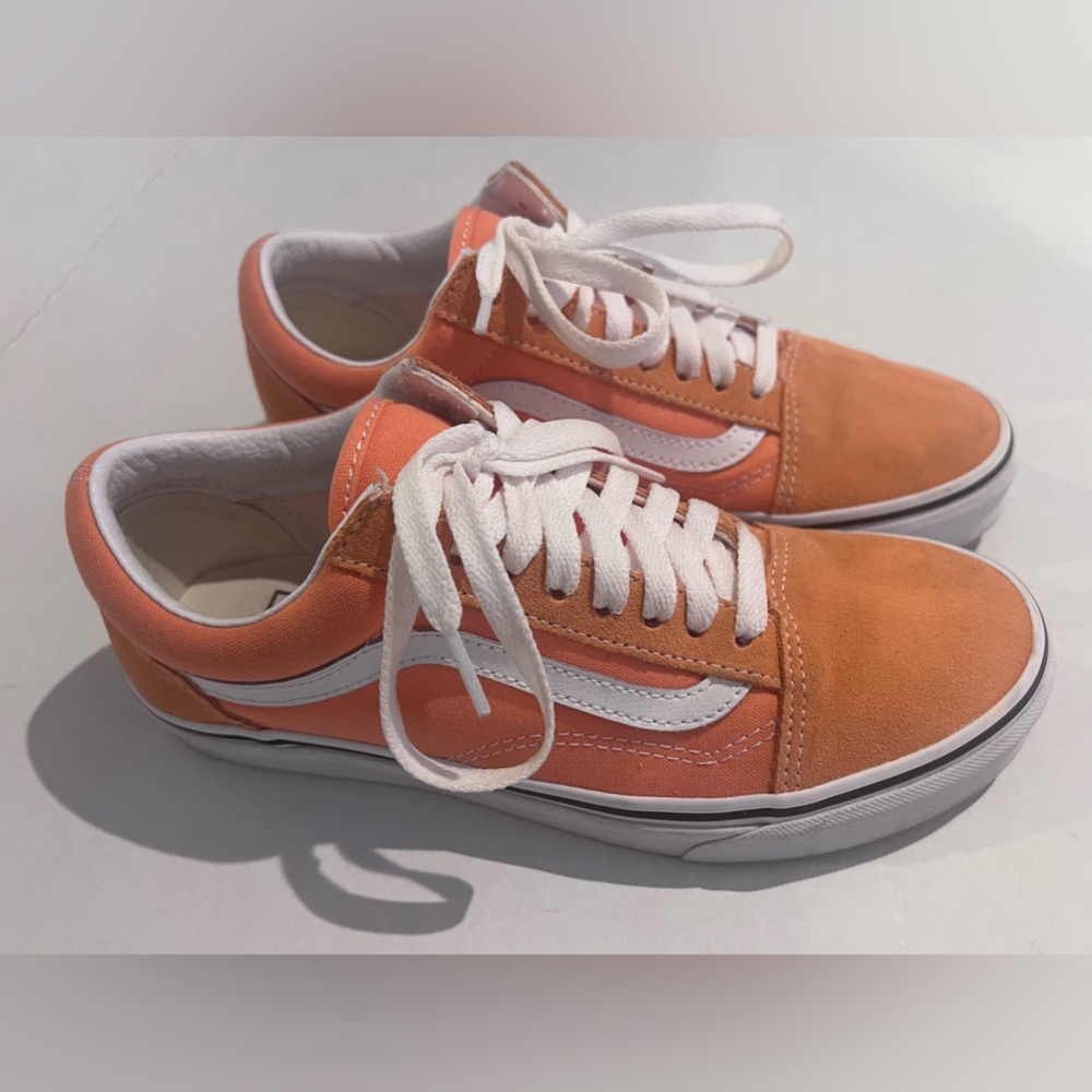 Orange Old Skool Vans Sneakers